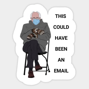 this could've been an email Sticker